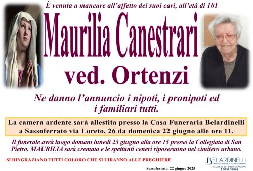 LUTTO CANESTRARI