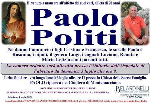 LUTTO POLITI