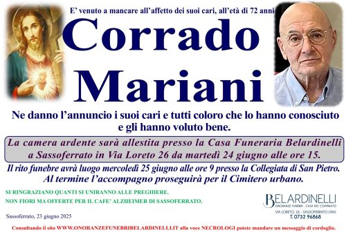 LUTTO mariani