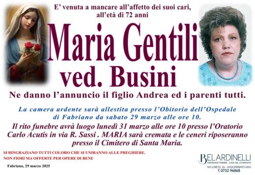 Maria Gentili_manifesto
