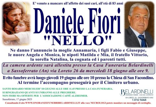Locandina Daniele Fiori