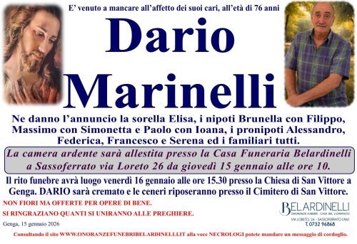 lutto MARINELLI