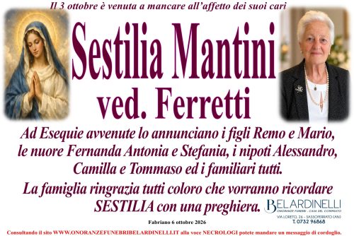 lutto Sestilia