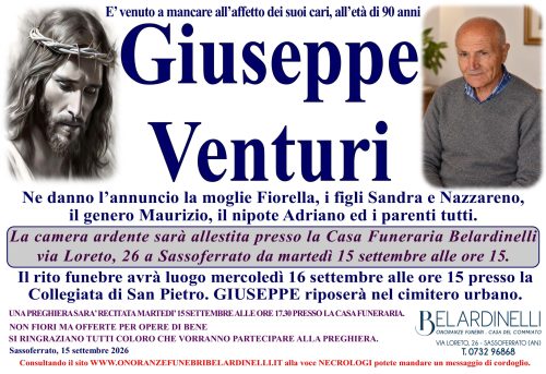 lutto VENTURI