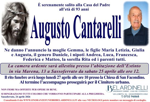 lutto cantarelli