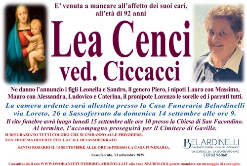 lutto ciccacci