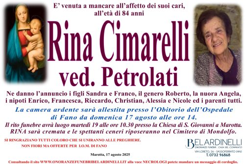 lutto cimarelli
