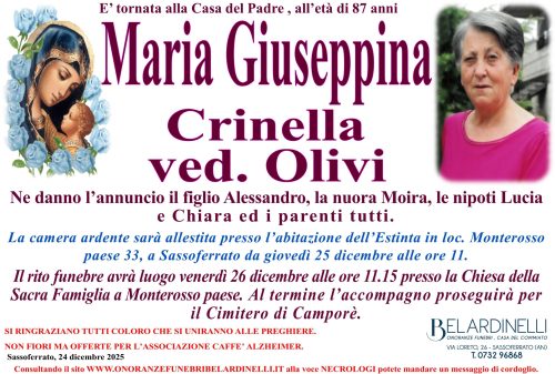 lutto crinella