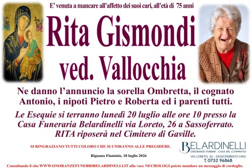 lutto gismondi