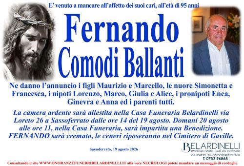 lutto giusto comodi