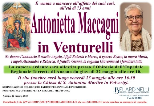 lutto maccagni