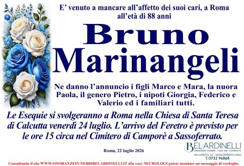 lutto marinangeli