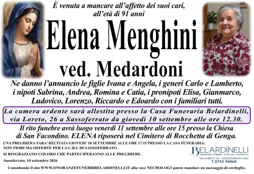 lutto menghini