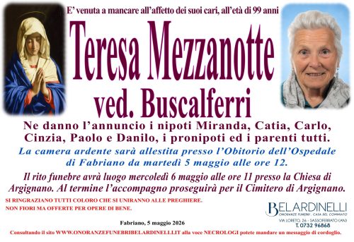lutto mezzanotte