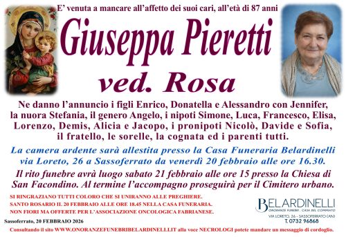 lutto pieretti