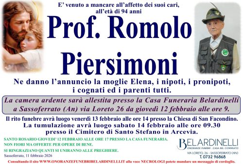 lutto piersimoni