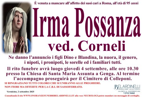 lutto possanza x sasso