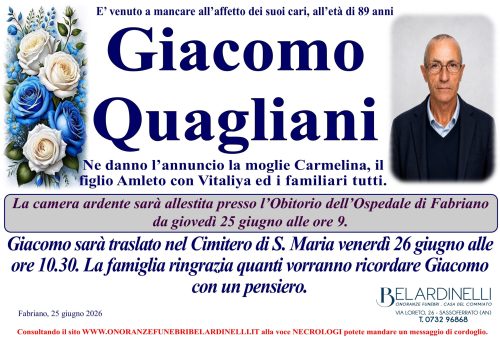 lutto quagliani