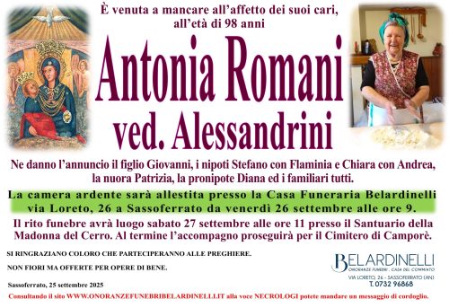 lutto romani