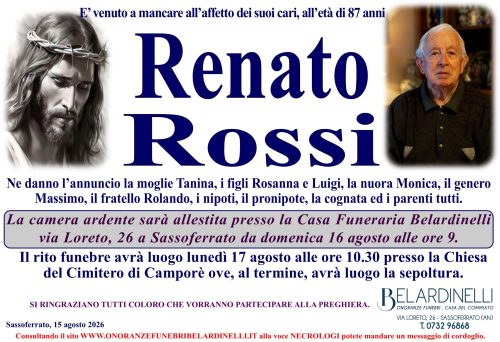 lutto rossi