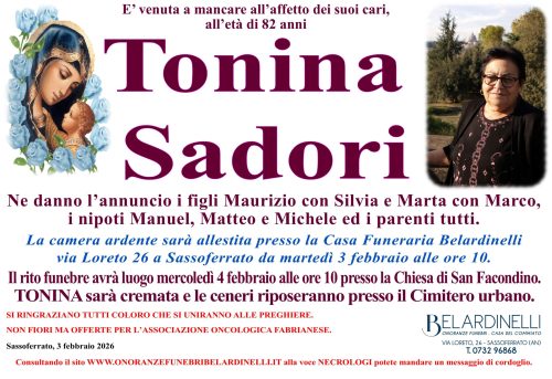 lutto sadori