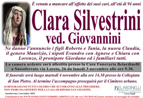 lutto silvestrini