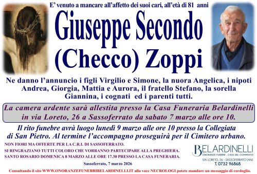 lutto zoppi